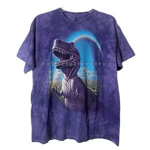 The Mountain x Jerry LoFaro • The Happiest T-Rex • Tie Dye Tee
